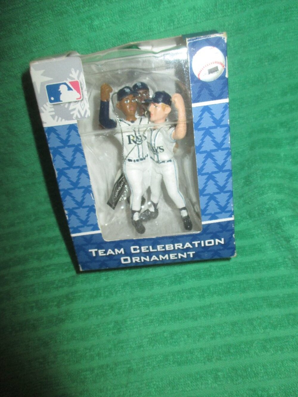 Forever Collectibles Team Celebration Christmas Ornament Tampa Bay Rays MLB